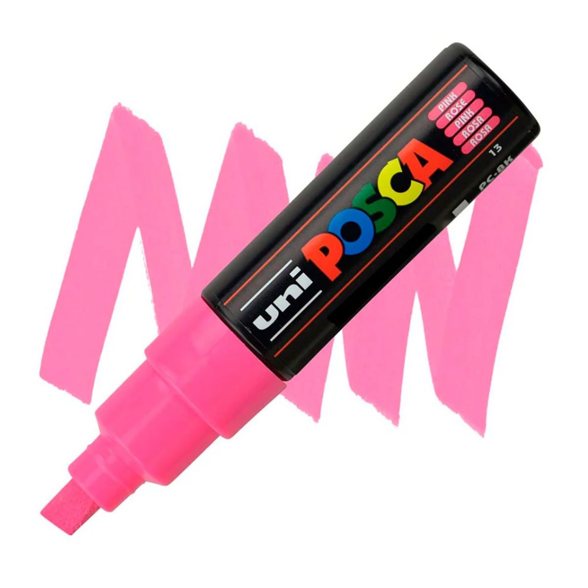 UNI POSCA - POSCA MARCADOR ACRILICO 8K ROSA