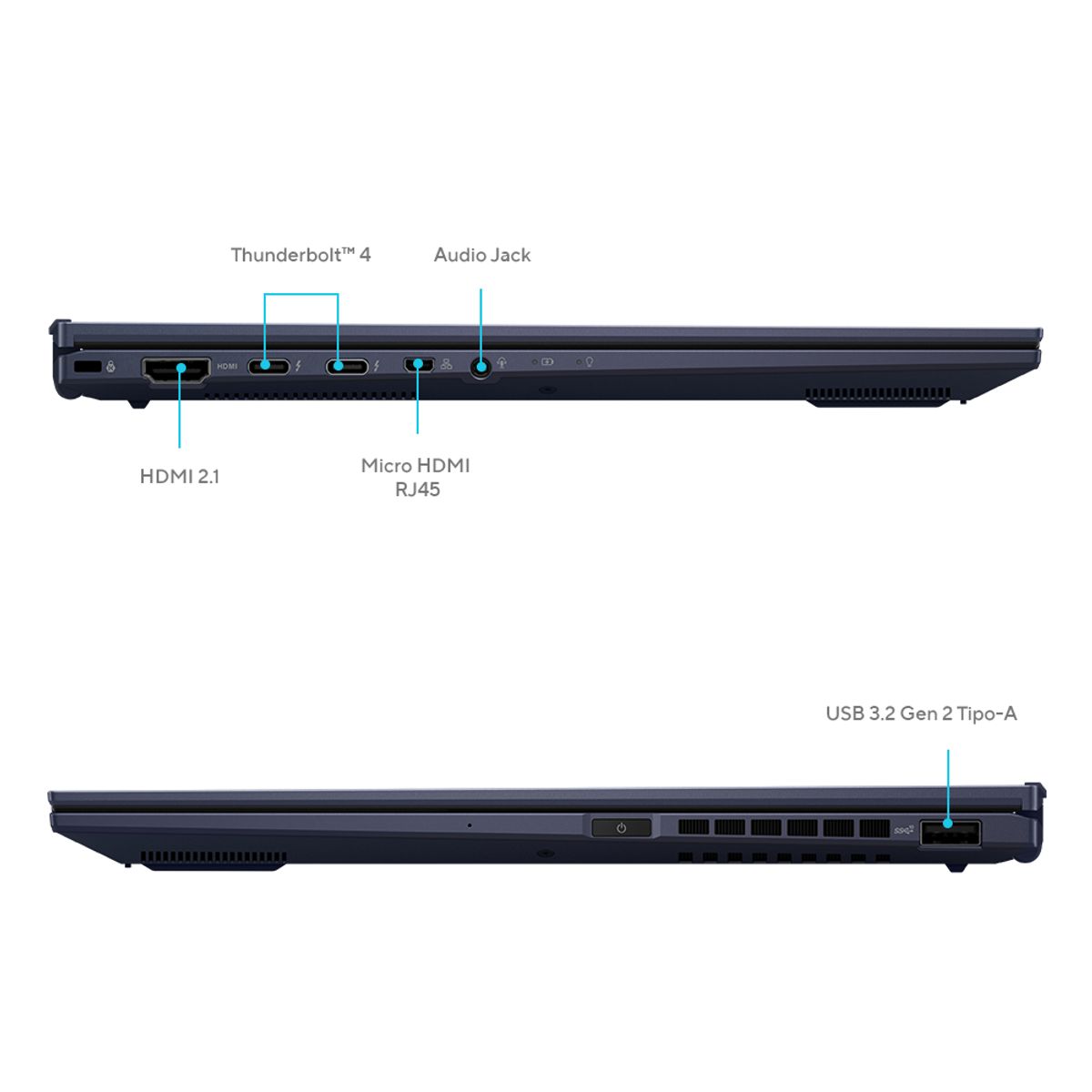 ASUS - Notebook ASUS ExpertBook B9 Intel Core 7 64GB RAM 1TB SSD 14"