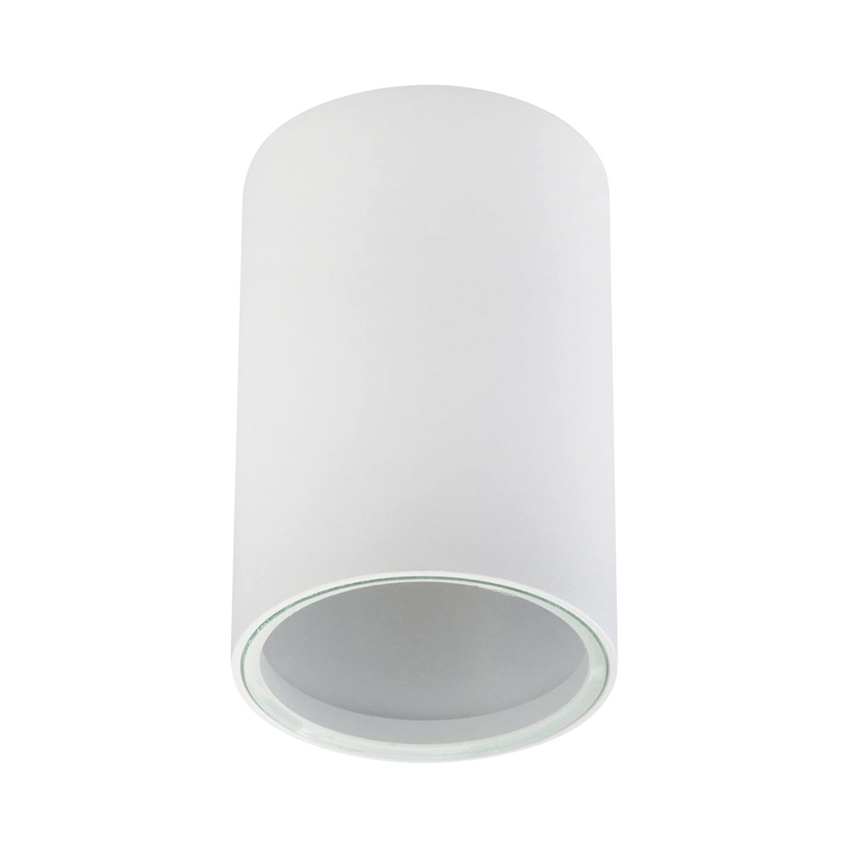 TECHNOLAMP - Pack Foco Sobrepuesto New Bristol Blanco + Ampolleta Cálida