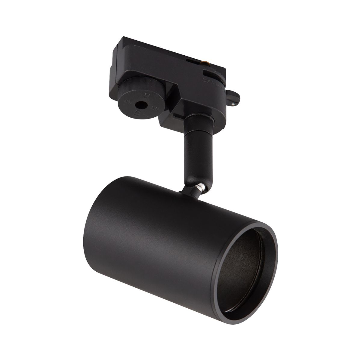 TECHNOLAMP - Pack Riel Negro 2M + 6 Focos Nilo + Ampolleta Led Cálida