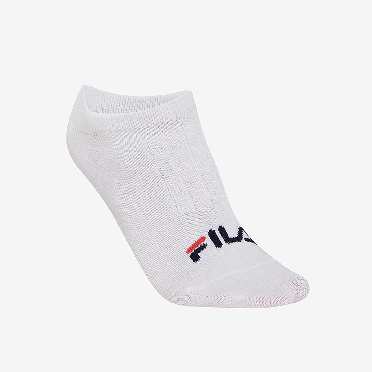 FILA - Calcetines Fila Tripack Cortos Lisos Unisex Blanco