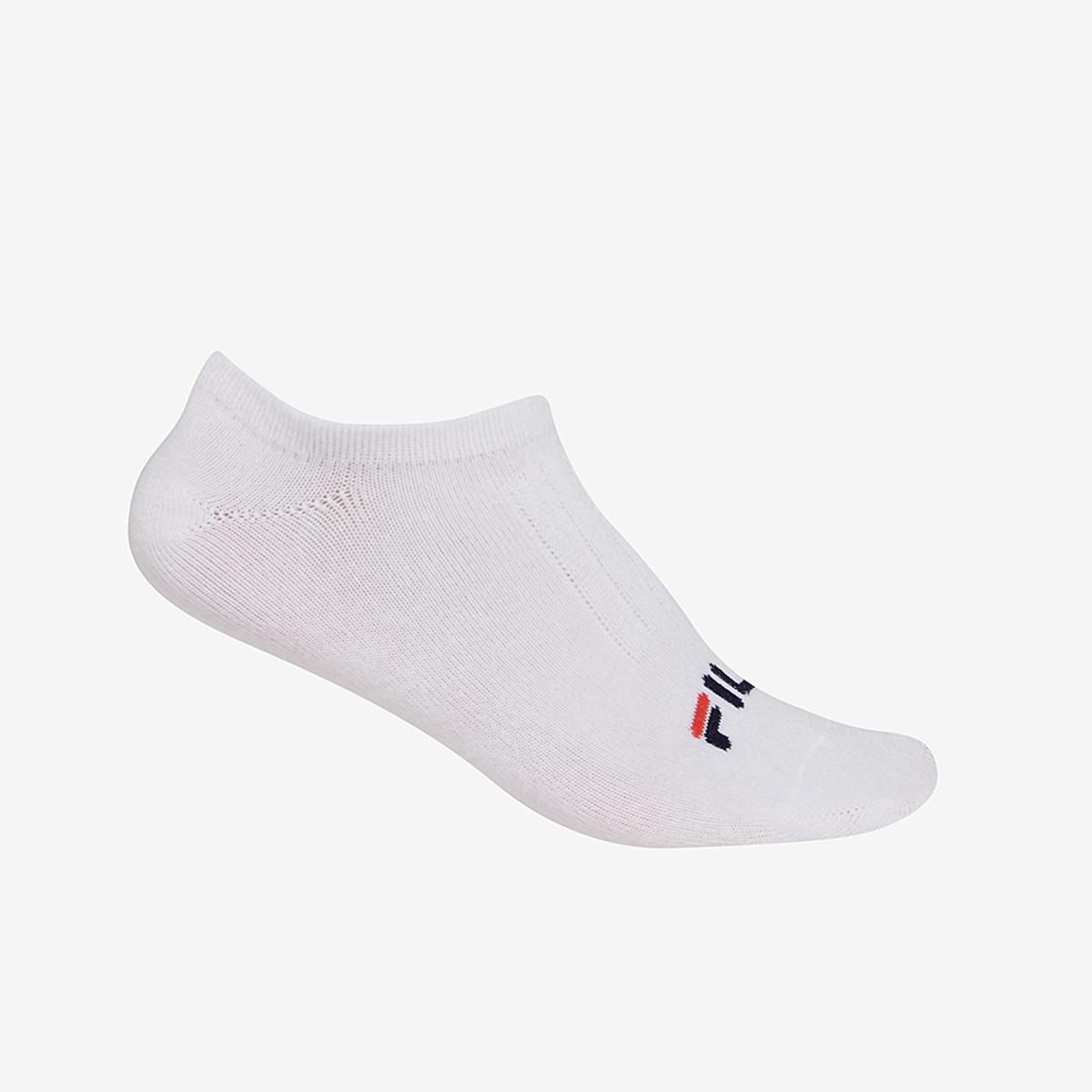FILA - Calcetines Fila Tripack Cortos Lisos Unisex Blanco