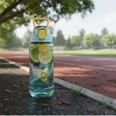 GENERICO - Botella De Agua Deportiva 650ml Con Infusor Filtro