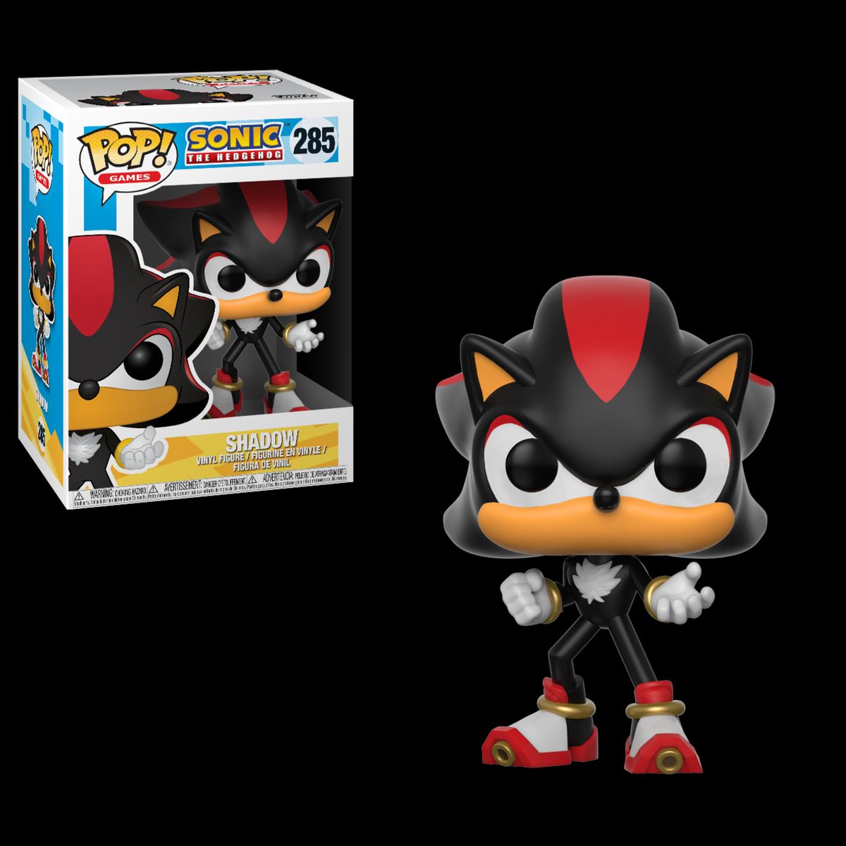 FUNKO - Funko Pop! Sonic the Hedgehog: Shadow #285