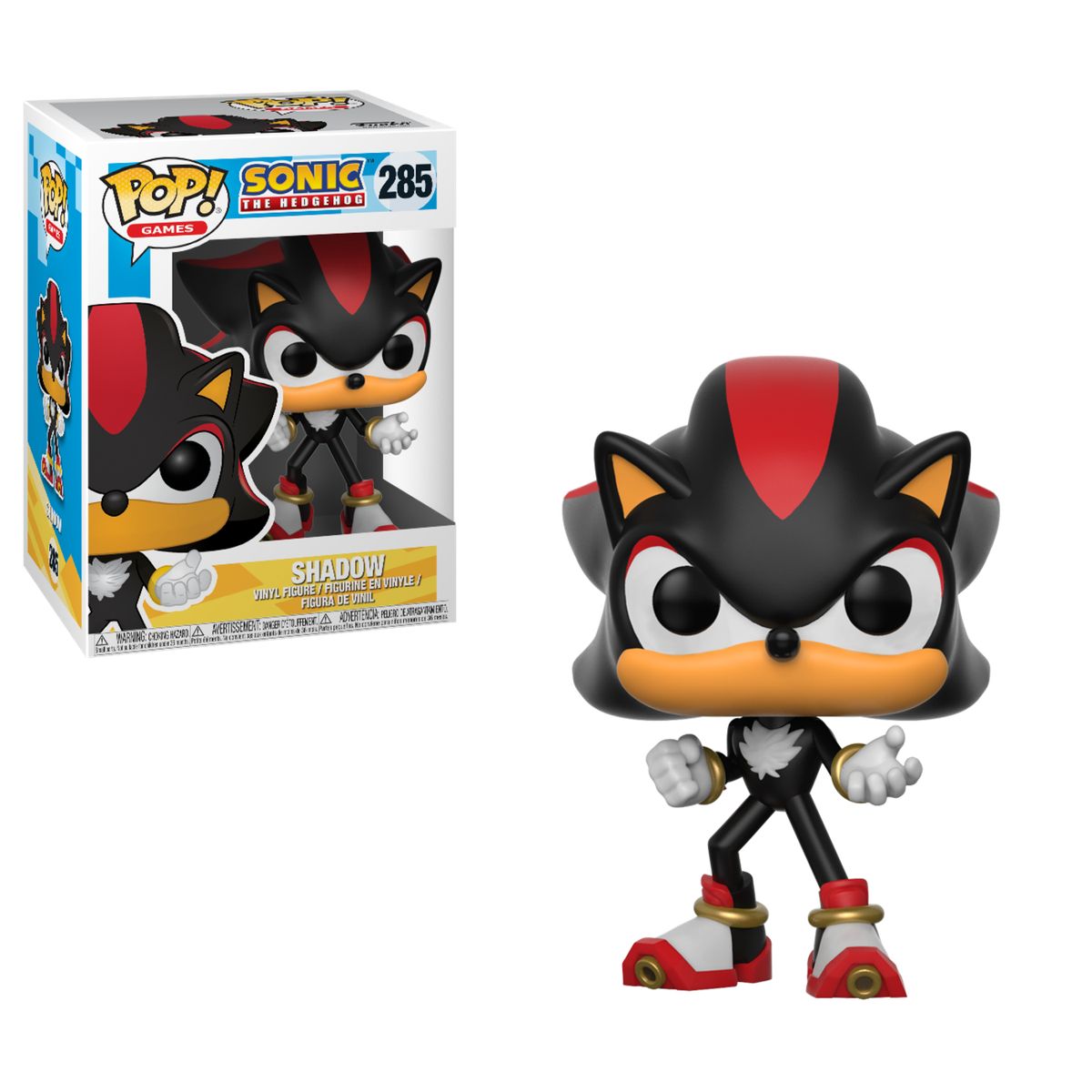 FUNKO - Funko Pop! Sonic the Hedgehog: Shadow #285