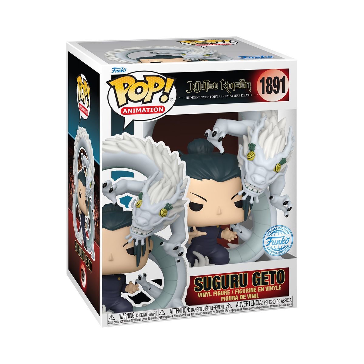FUNKO - Funko Pop! Premium Suguru Geto & Dragon Jujutsu Kaisen #1891