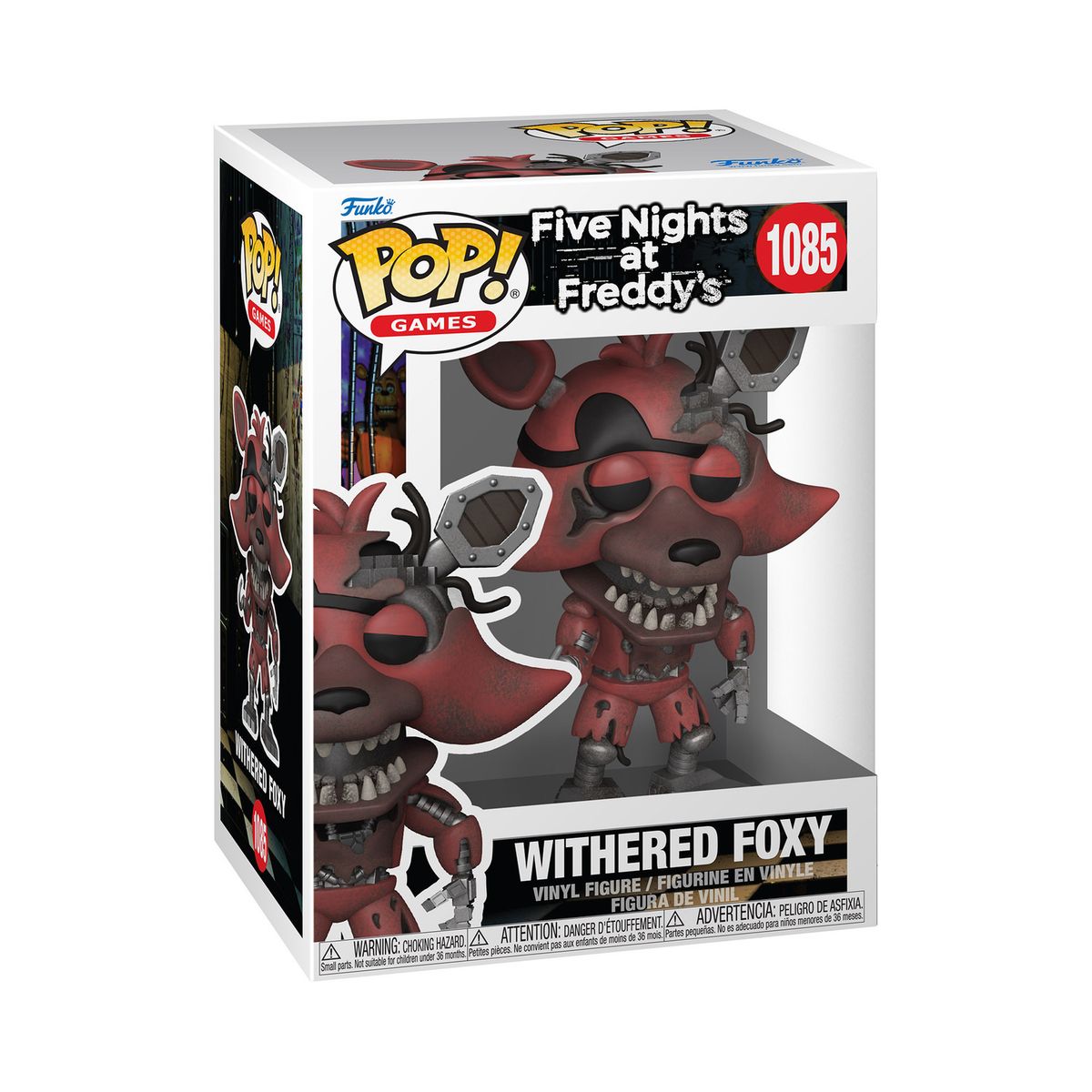 FUNKO - Funko Pop! Five Nights At Freddys: Withered Foxy #1085
