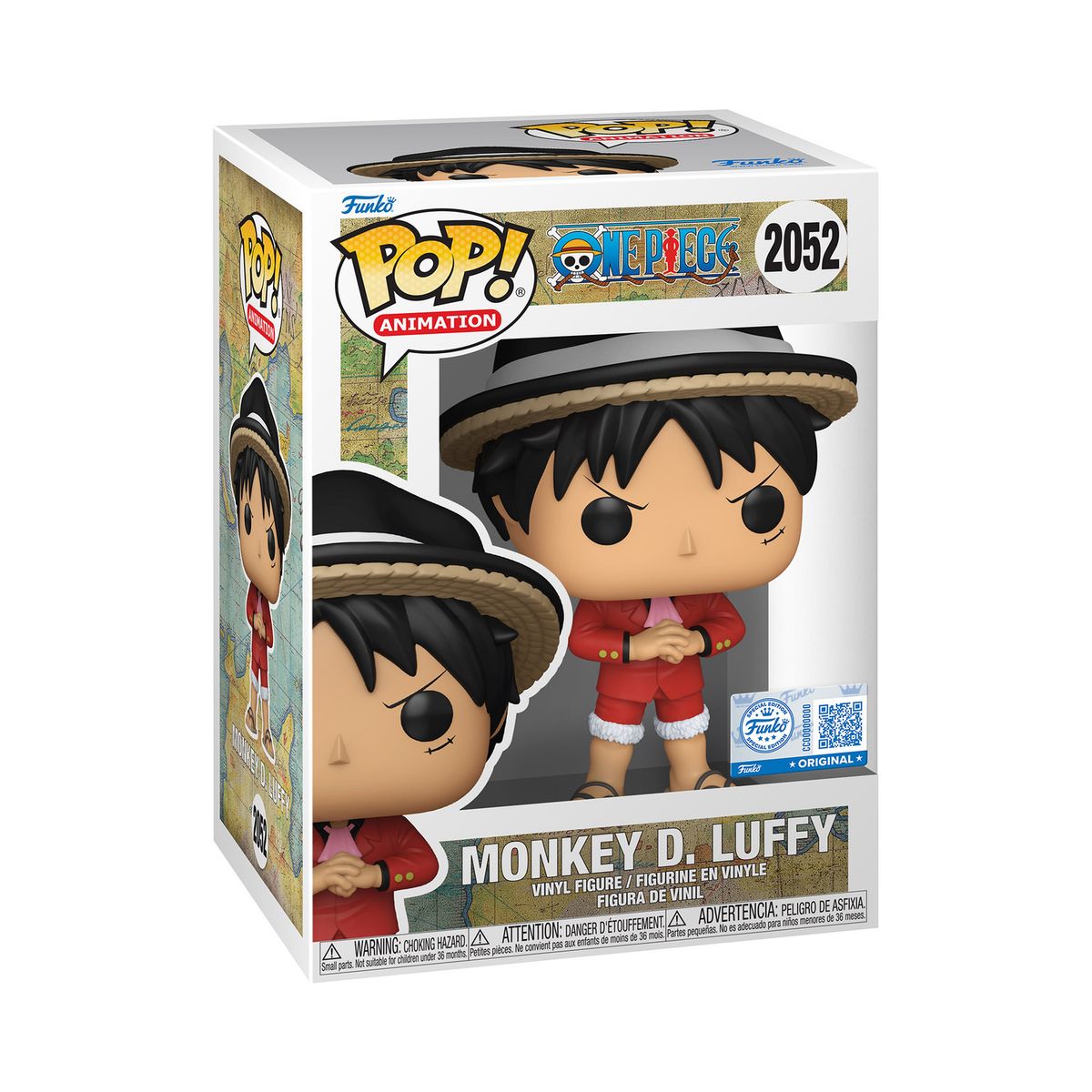 FUNKO - Funko Pop One Piece: Monkey D Luffy Whole Cake - 2052