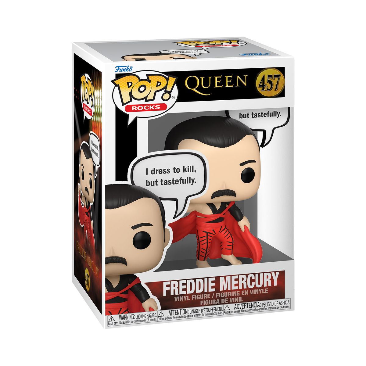 FUNKO - Funko Pop Queen: Freddie Mercury Saying - 457