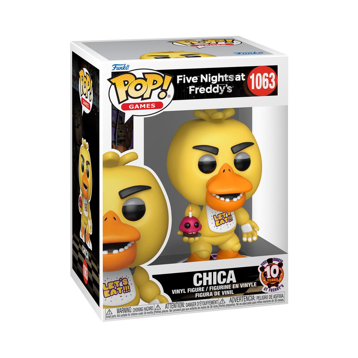 FUNKO - Funko Pop Five Nights At Freddys 10th Chica - 1063
