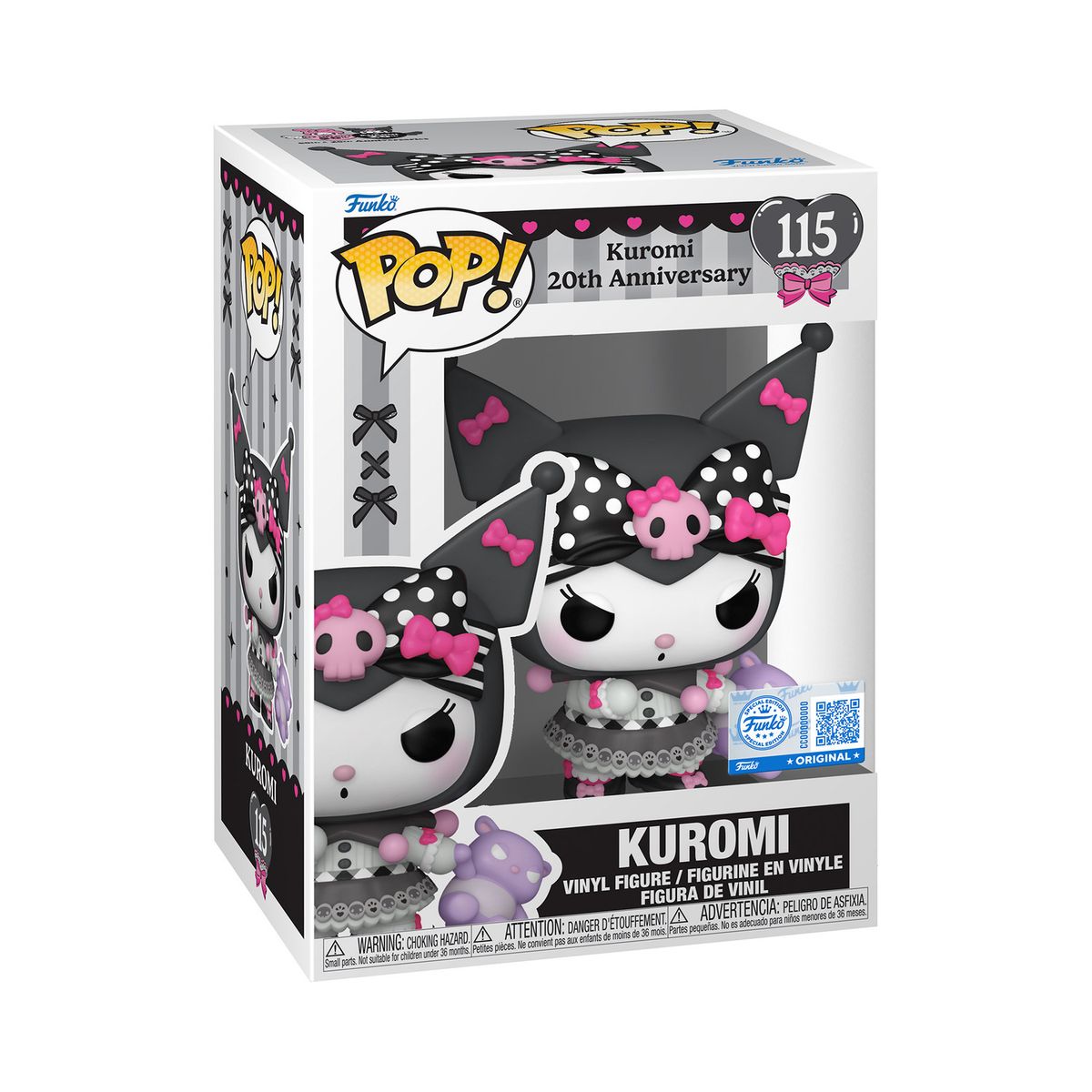 FUNKO - Funko Pop! Kuromi with Baku (20th Anniversary) Sanrio #115