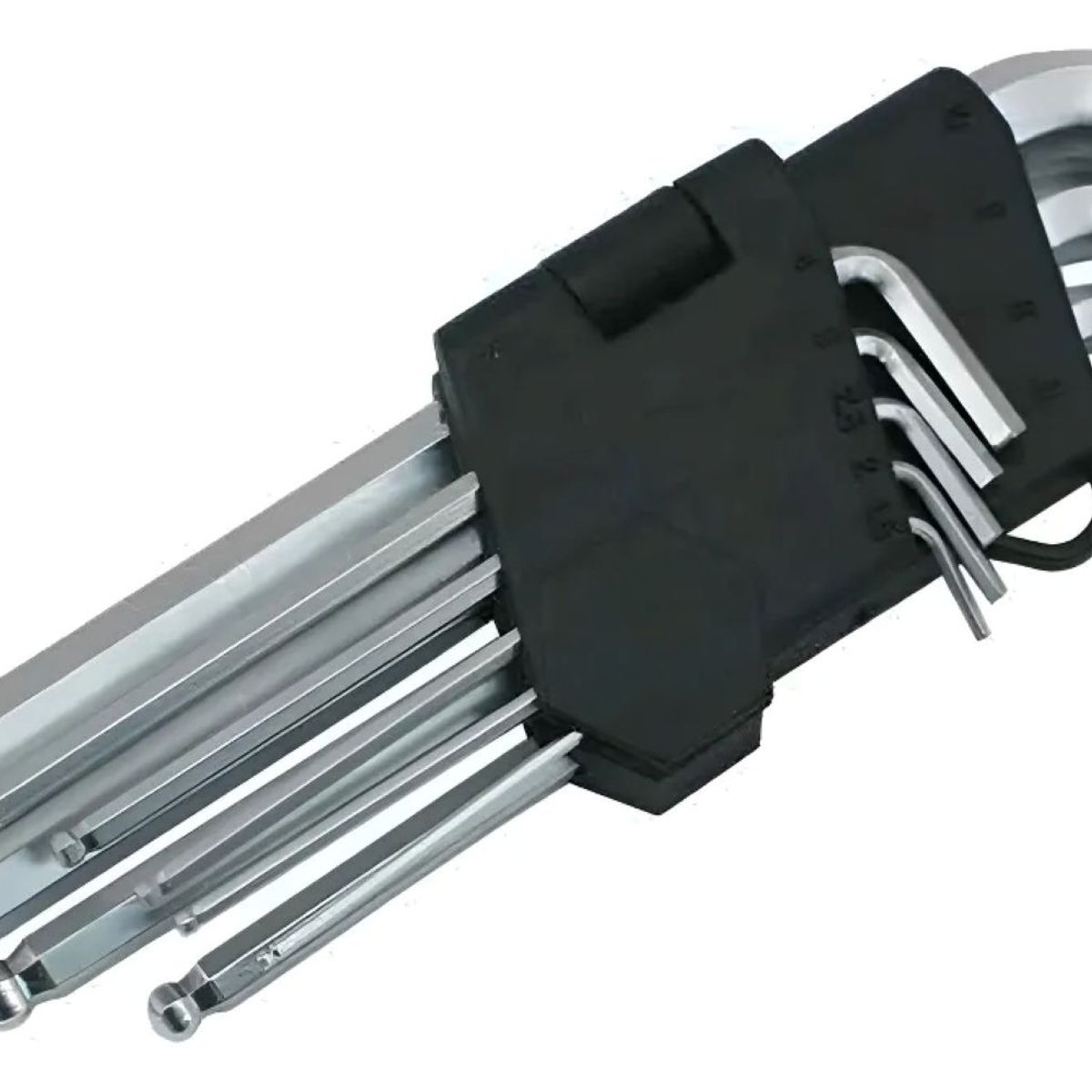 GENERICO - Juego/set De Llaves Allen O Llaves Estriadas 9 Piezas.