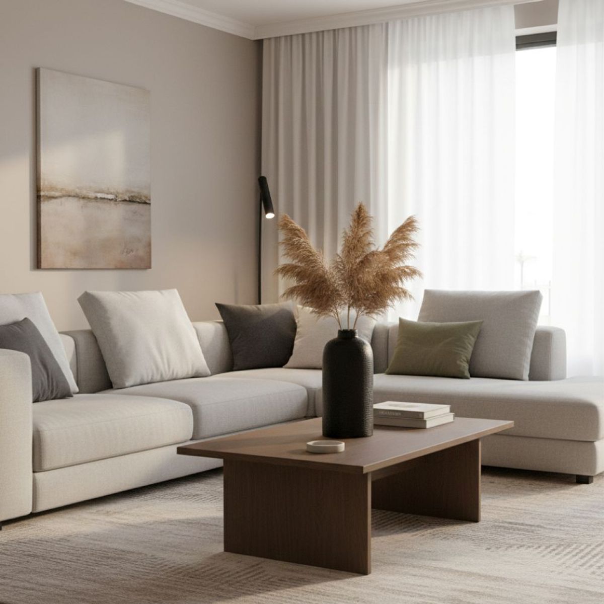 EGLO - Adorno Jarrón Florero SIBAGAT Metálico Aluminio Negro 30x15x15 cm