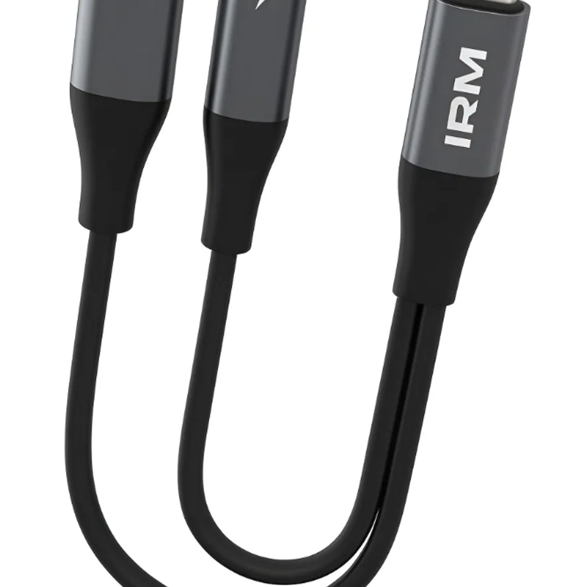 IRM - Adaptador Convertidor Audio Dual Usb-c A Auxiliar Y Usb-c
