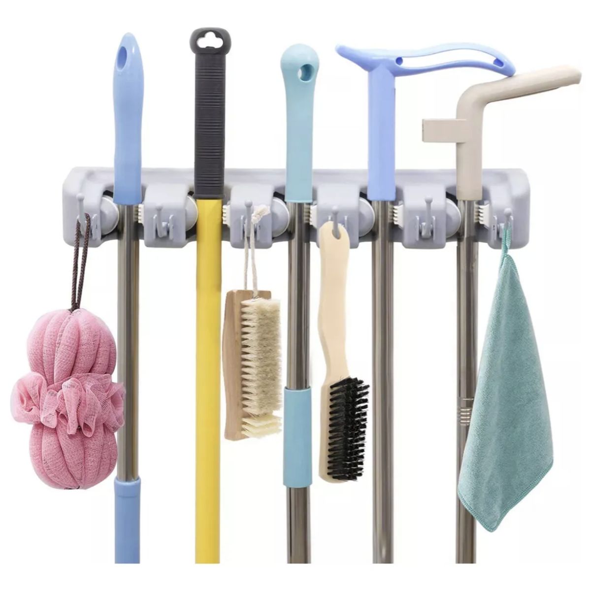 OKAY - Organizador De Pared Escobas Accesorios Cocina Broom Holder