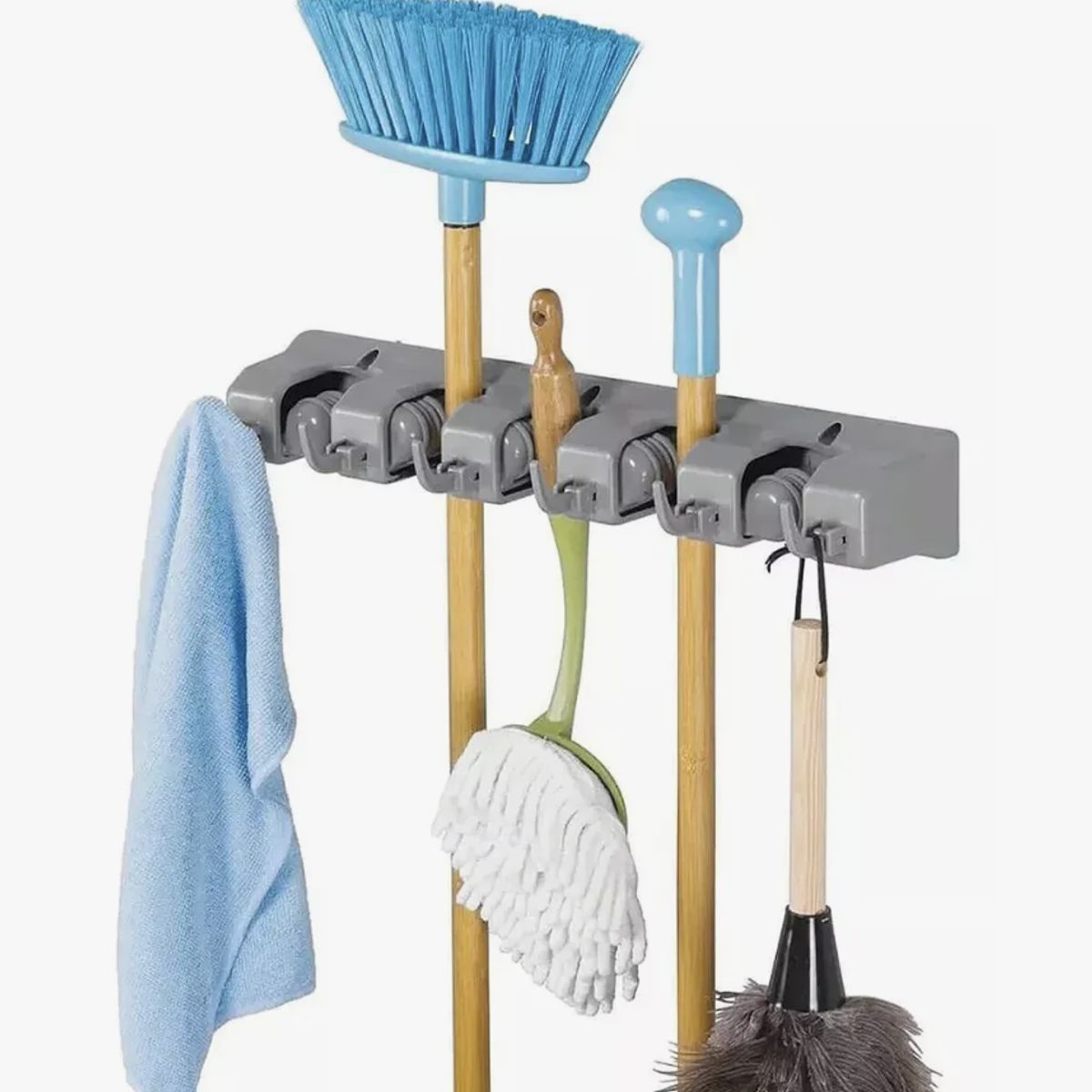 OKAY - Organizador De Pared Escobas Accesorios Cocina Broom Holder