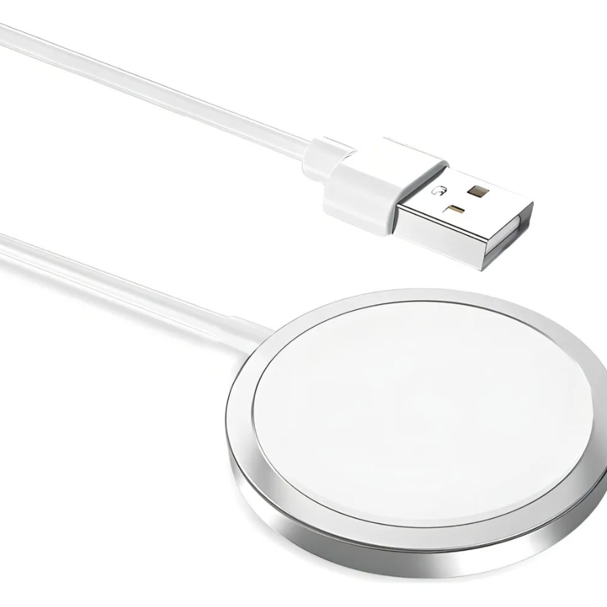 IRM - Cargador Inalámbrico Magnético Para iPhone Magsafe 15w Color Blanco