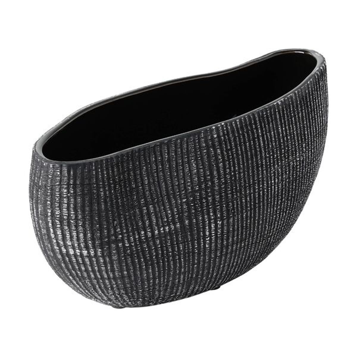 EGLO - Masetero Decorativo SHIGUHE MACETA Cerámica Gris 82×28 cm