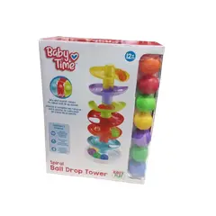 GENERICO - Caja juguete torre con pelotas infantil