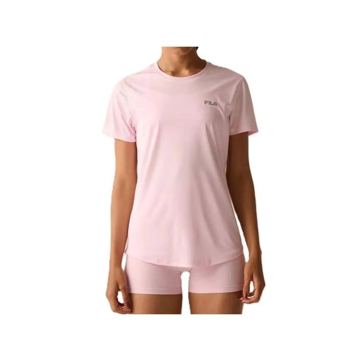 FILA - Polera Fila Basic Sports III Mujer Rosa