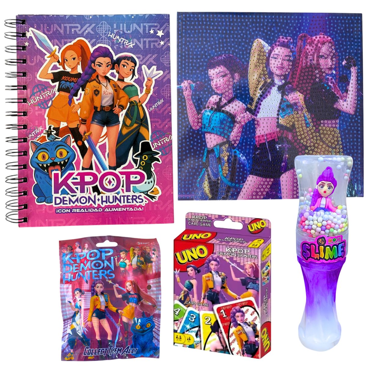 GENERICO - Box Regalo Papelería Huntrix De Las Guerreras Del Kpop Rumi