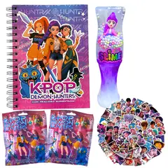 GENERICO - Box Regalo Papelería Huntrix De Las Guerreras Del Kpop Rumi