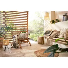 EGLO - Cesta de Madera NARAHA H500 DM360 50X36 CM SKU 426512