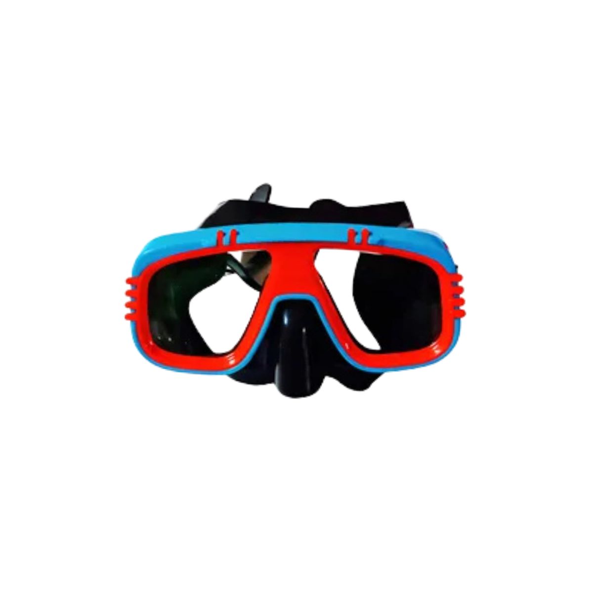 GENERICO - Gafas Buceo Visores De Snorkel Mascara Anti Niebla Rojo