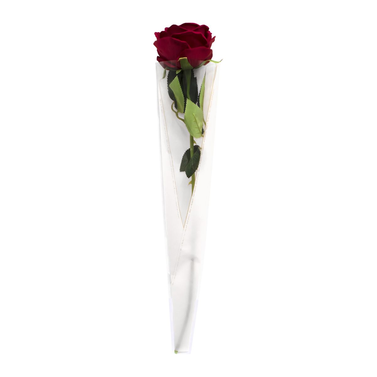 GENERICO - ENVOLTORIO ROSAS BE FLOWER BLANCO X50UNI