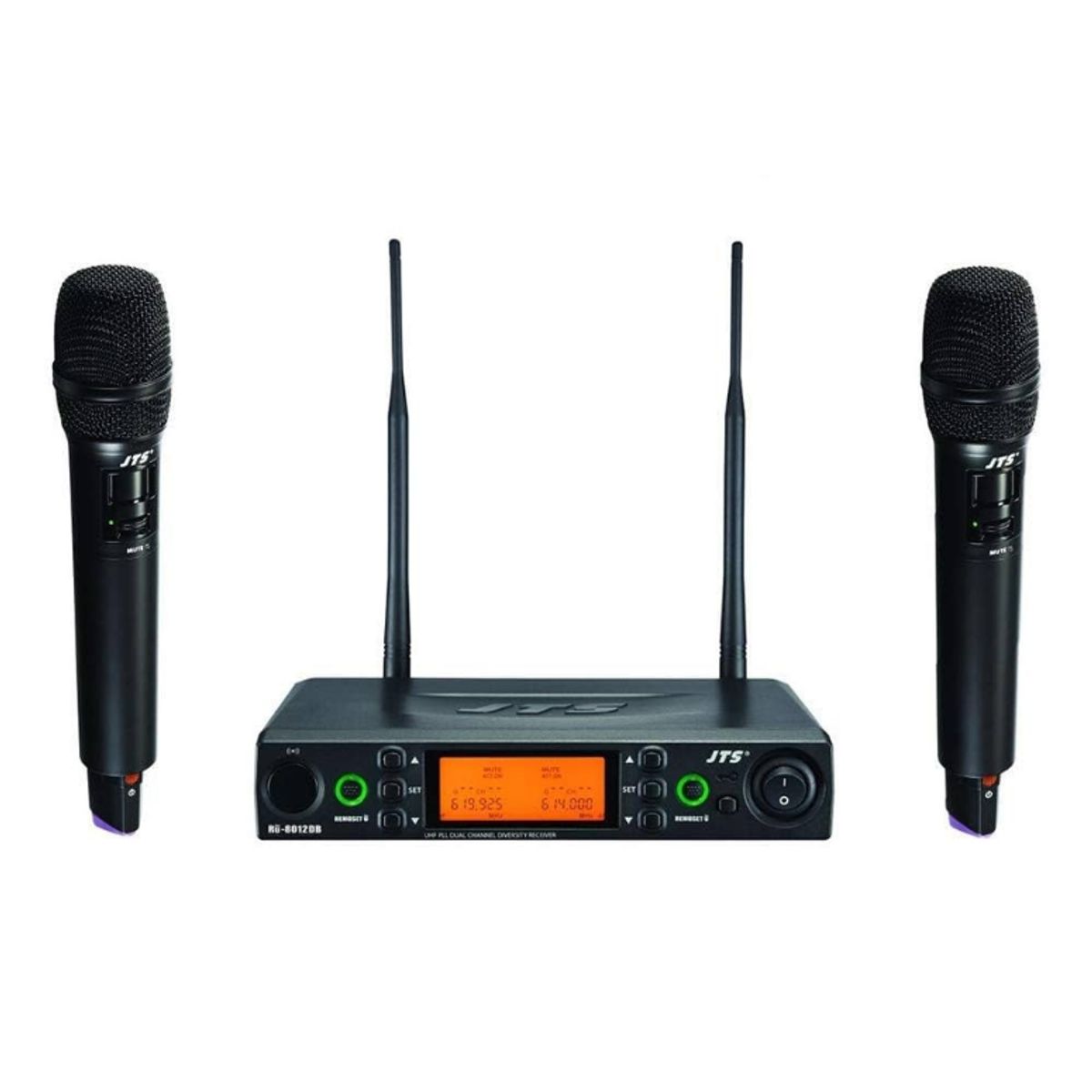 JTS - Sistema De Microfono Inalambrico Dual JTS RU 8012DB  RU850LTH