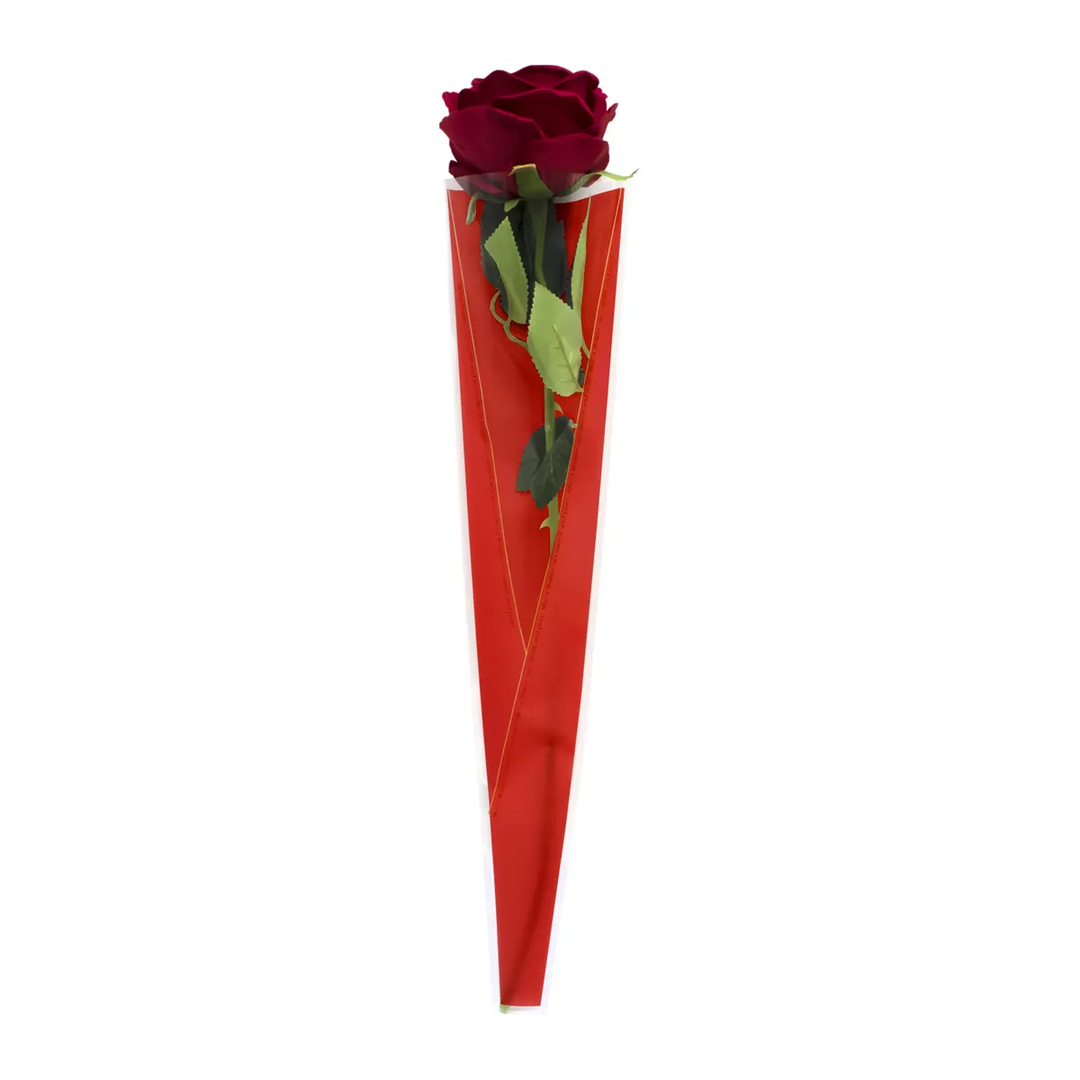 GENERICO - ENVOLTORIO ROSAS BE FLOWER ROJO X50UNI