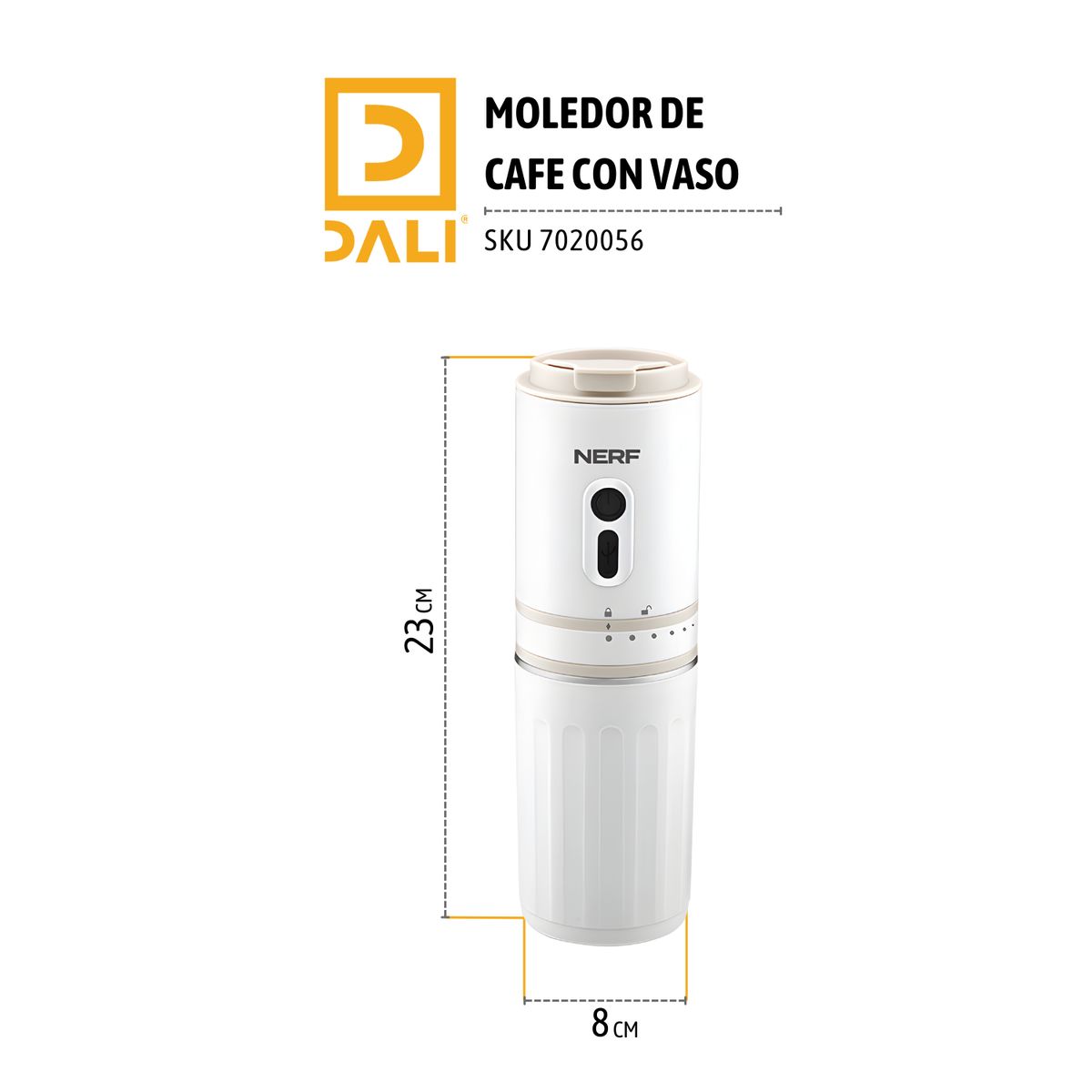 DALI - Moledor de Café con Vaso