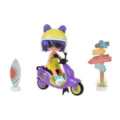 PINYPON - Muñeca 11 cm y Moto Top