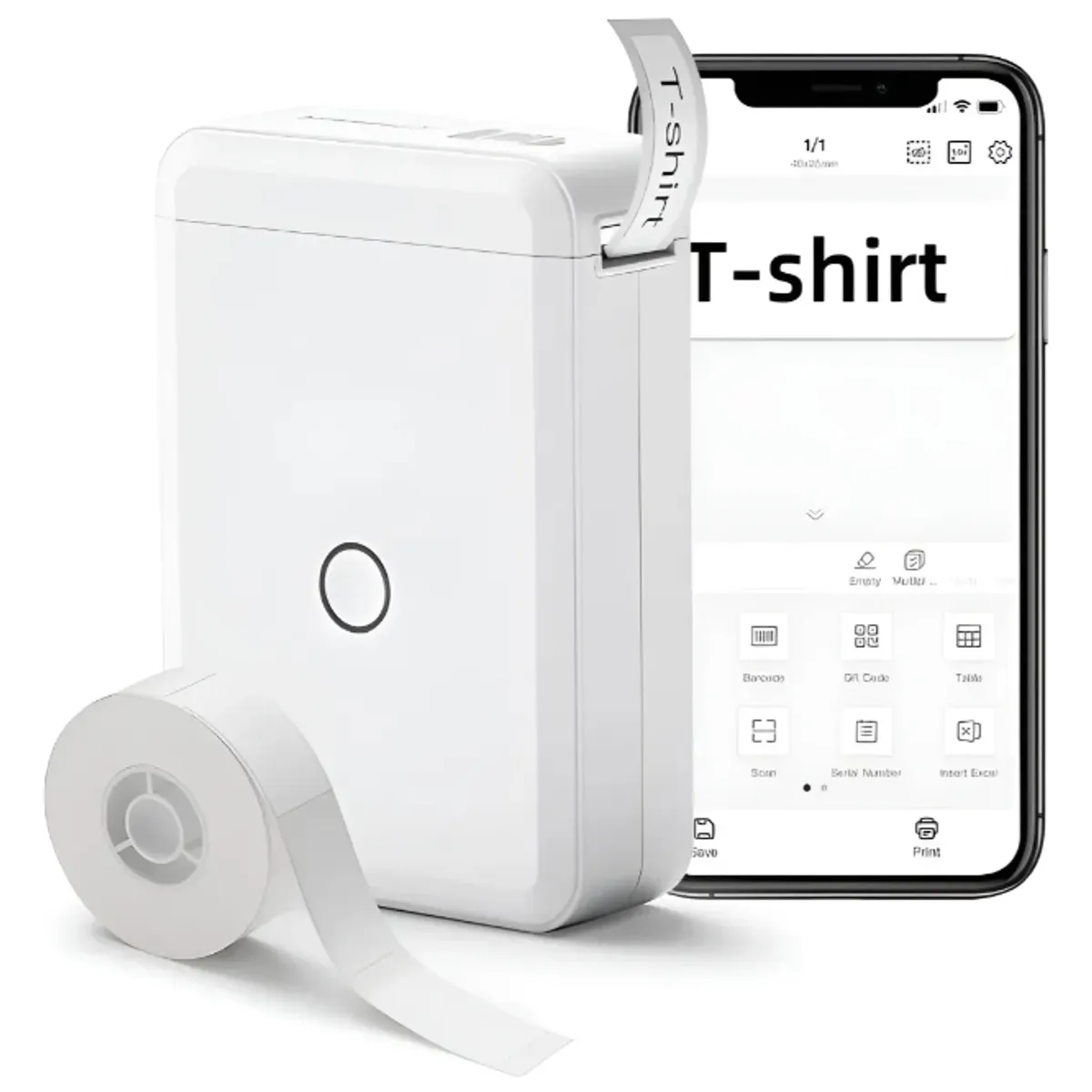 GENERICO - Mini Impresora Térmica Niimbot D110m Etiquetas Portátil