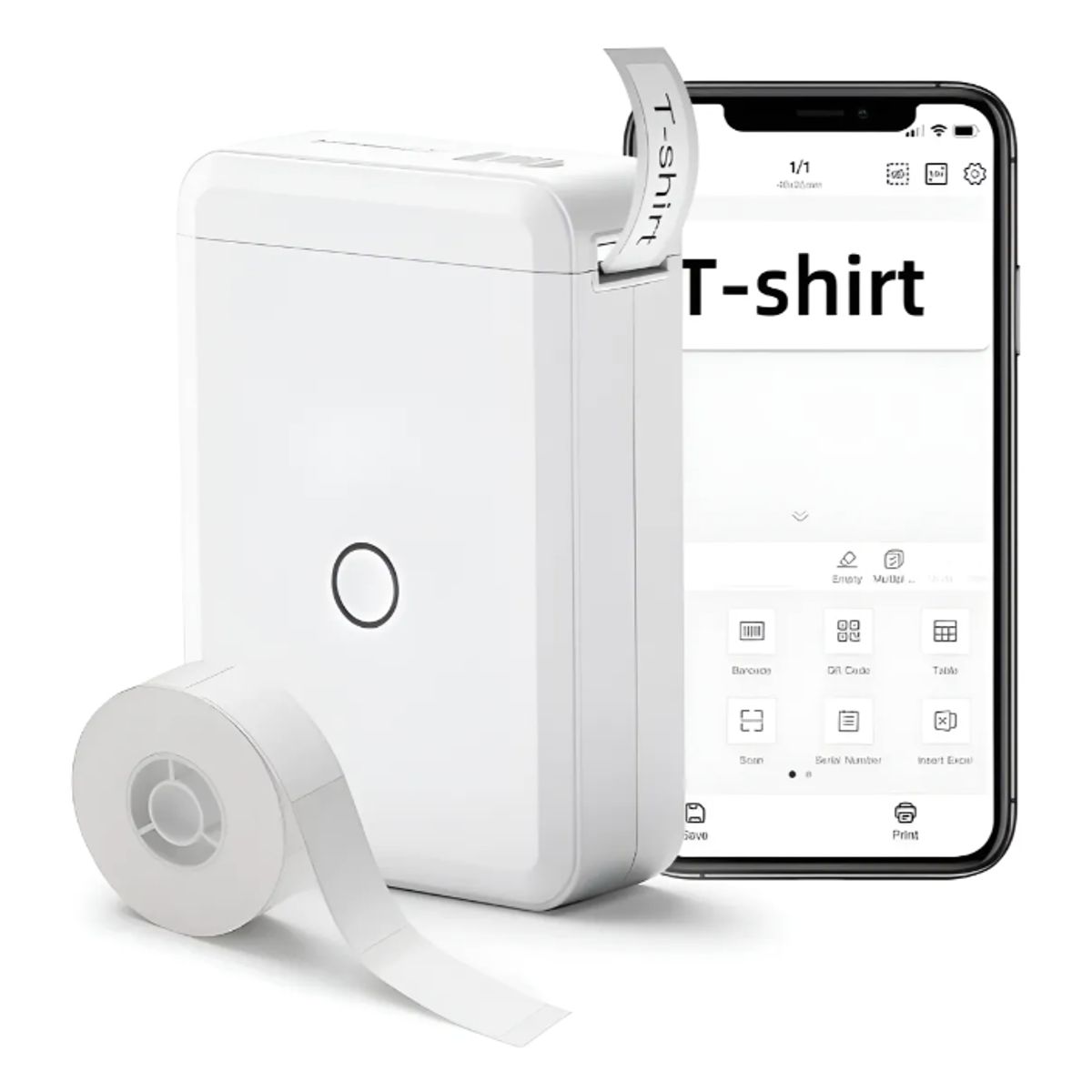 GENERICO - Mini Impresora Térmica Niimbot D110m Etiquetas Portátil