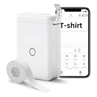 Generico Mini Impresora Térmica Niimbot D110M Etiquetas