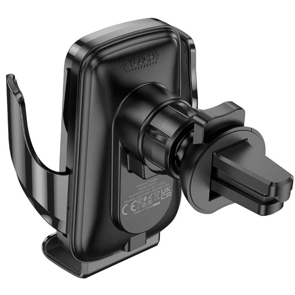 HOCO - Soporte Auto Rejilla Automatico Hoco CA202 Plus Negro