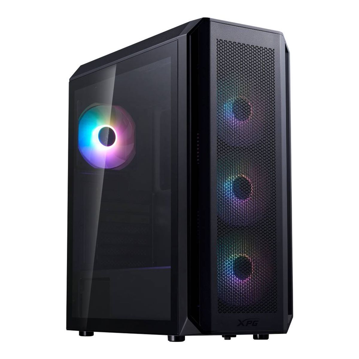 XPG - Gabinete XPG Valor Air Plus, Mid-Tower ATX, Negro
