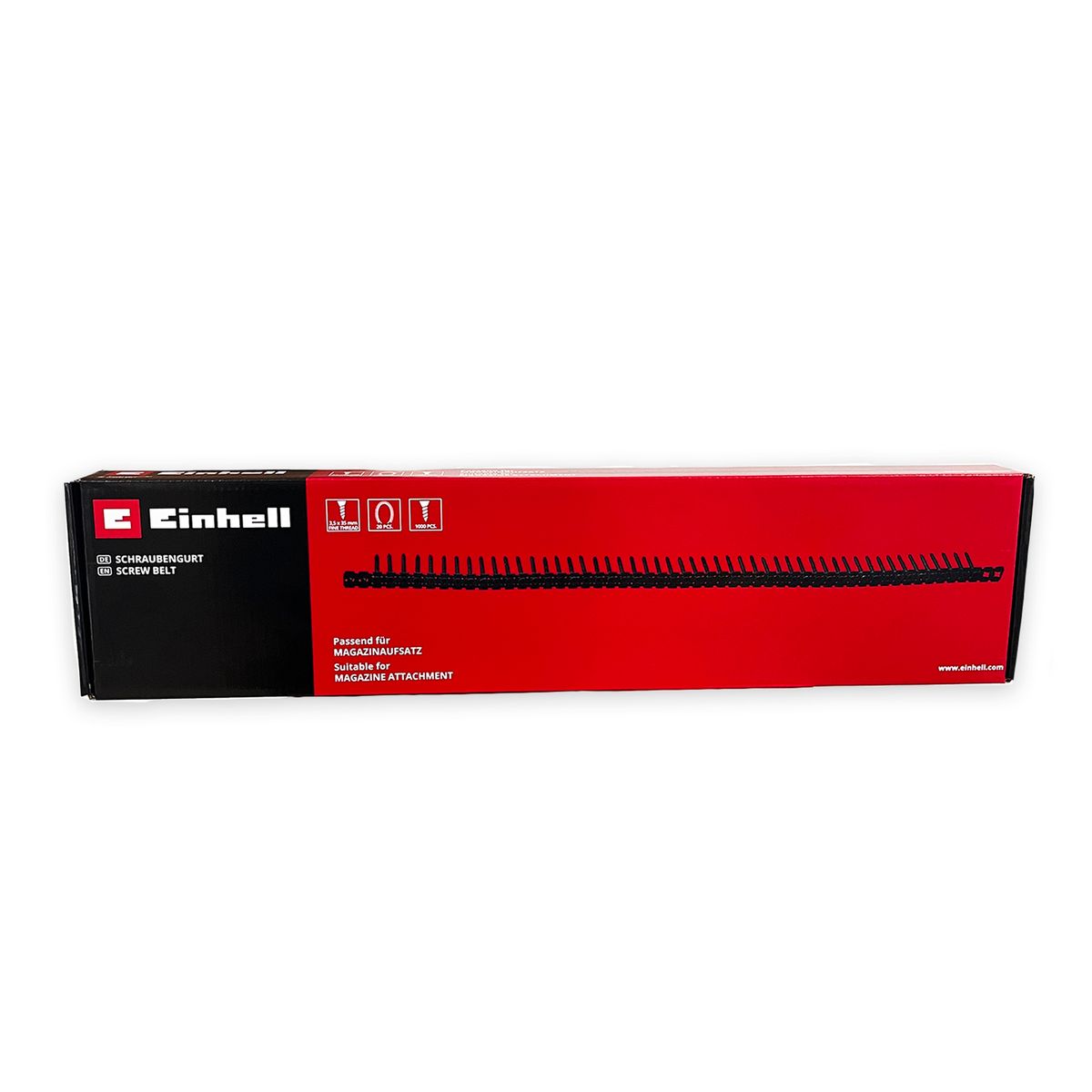 EINHELL - Tiras de Tornillo Punta Fina 3.5X35mm PH2 1.000 Und. Einhell