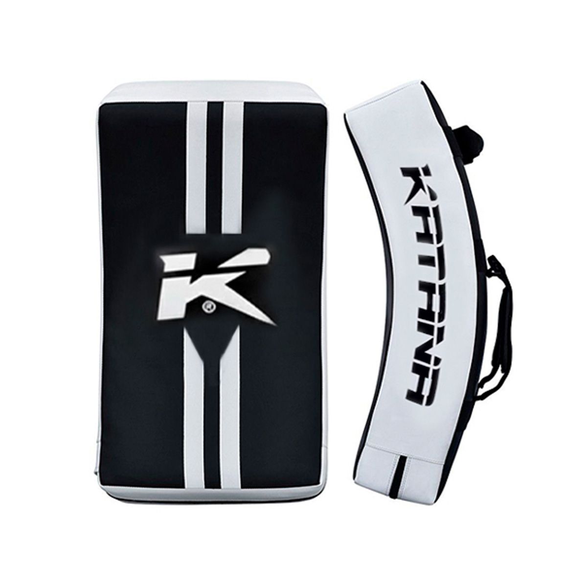 KATANA - Escudo Curvo Katana - Patada Gel Nylon Cuero Maya - KT-3X