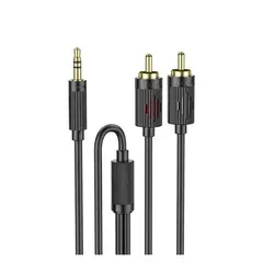 HOCO - Cable UPA28 Auxiliar Audio Negro