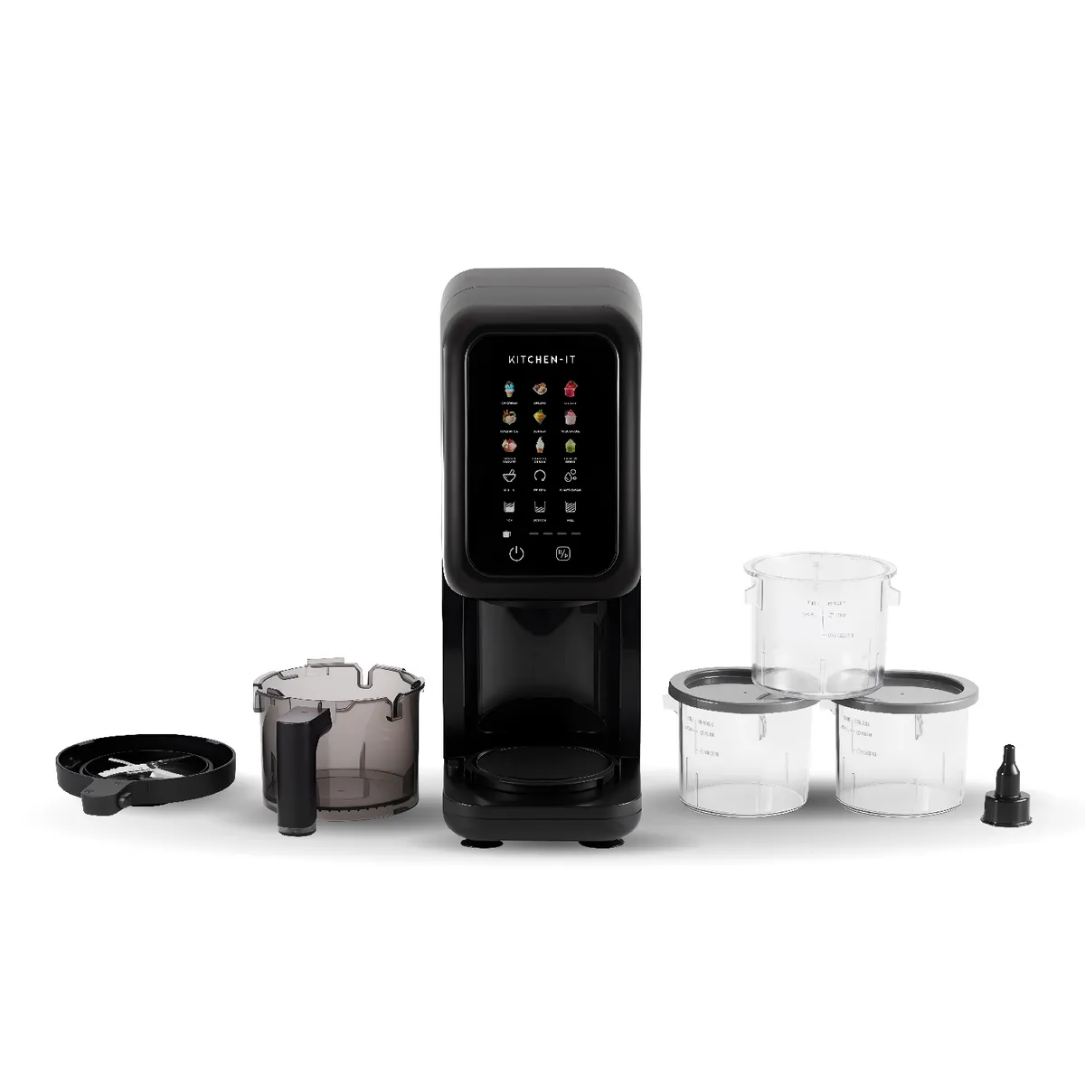 KITCHEN IT - Máquina de Helados Creamlux Pro 12 en 1 Kitchen-It