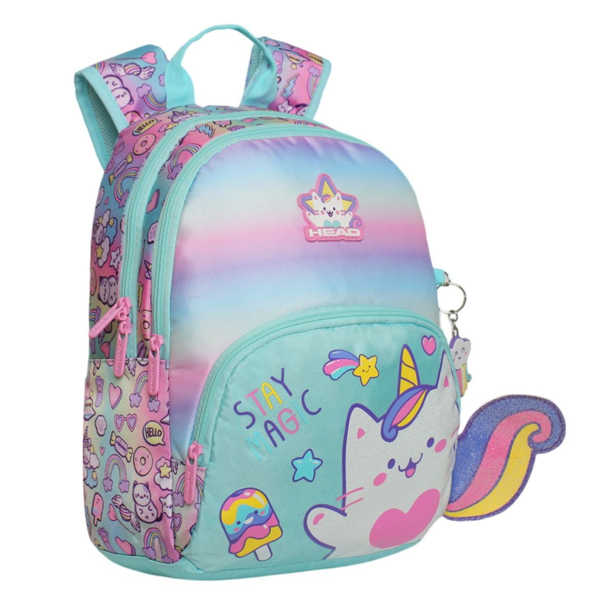HEAD - Mochila Infantil Niña Gum Cat Faded Multicolor Head