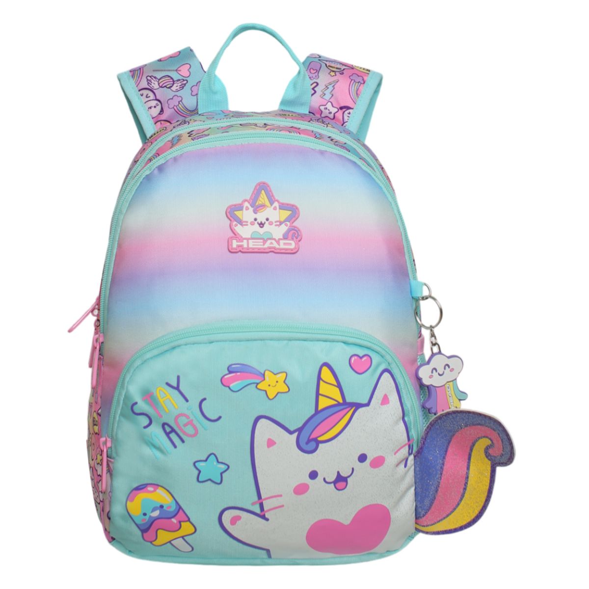HEAD - Mochila Infantil Niña Gum Cat Faded Multicolor Head