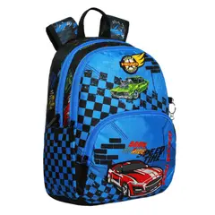 HEAD - Mochila Infantil Niño Gum Speed Car Negro