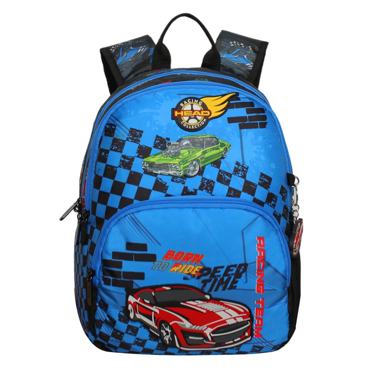 HEAD - Mochila Infantil Niño Gum Speed Car Negro Head