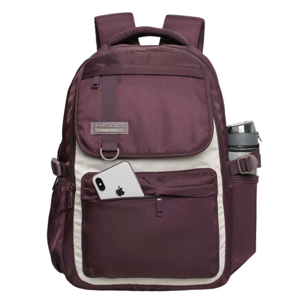 HEAD - Mochila Mujer Qashqai Block Burdeo Head