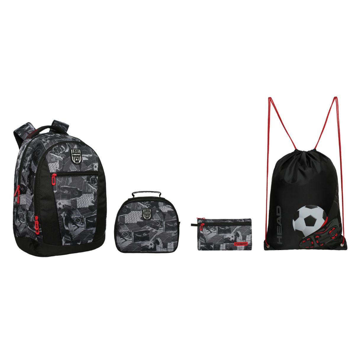 HEAD - Pack Top Escolar Hombre (x4) Ball Negro Head