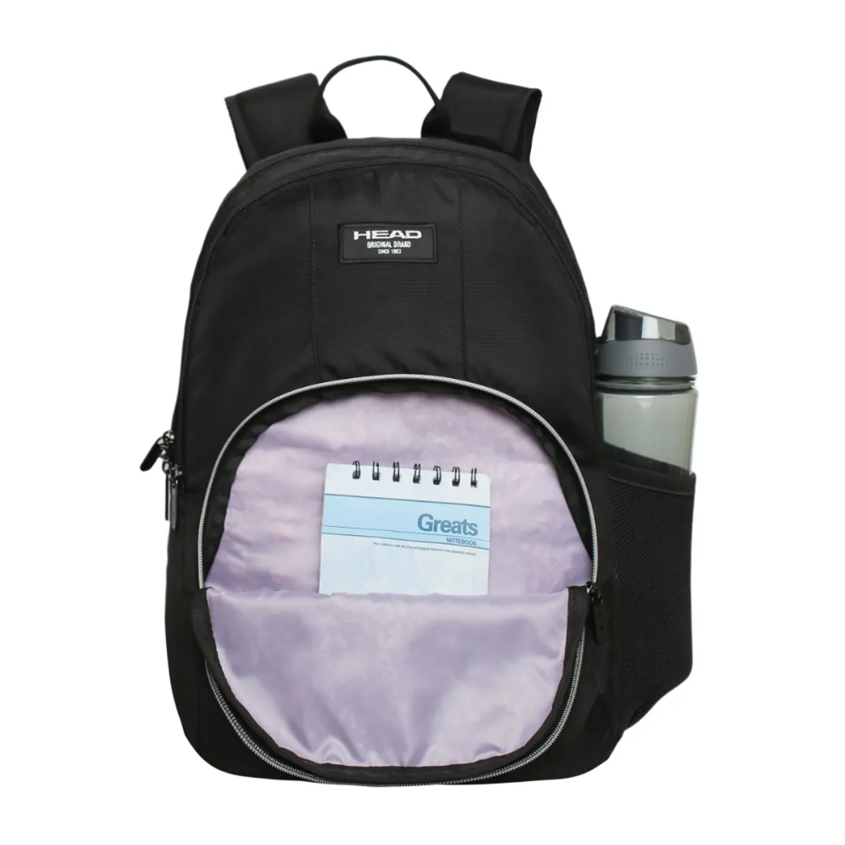 HEAD - Mochila Mujer Mokka Negro Silver Head