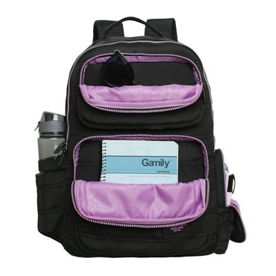 Imagen 2 del producto Mochila Mujer Altea Tipo Parka Negro Lila